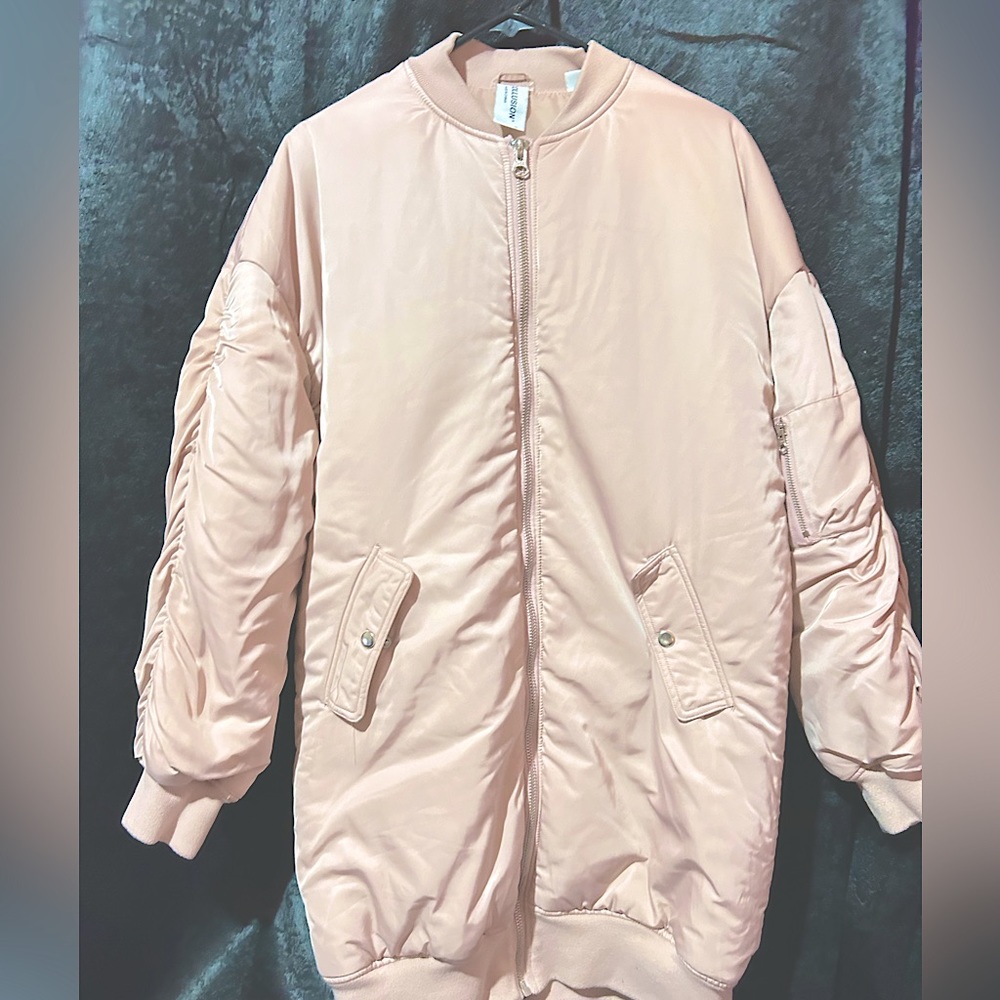 Pretty Pink Long Puffer Jacket
